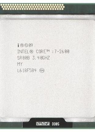 Процессор Intel Core i7-2600 3.40GHz/8M/5GT/s (SR00B) s1155, tray