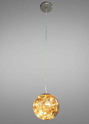 Светодиодная люстра Loft с тонированным стеклом 8217/150GREY
