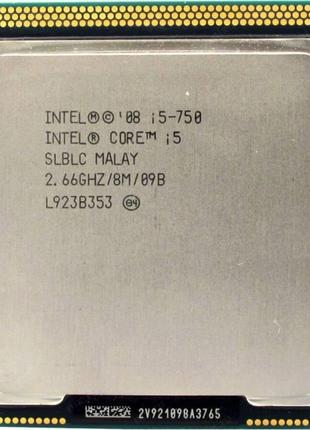 Процесор Intel Core i5-750 2.66GHz/4M/2.5GT/s (SLBLC) s1156, tray