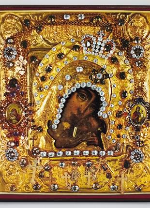 Икона Касперовской Божией Матери 15,5x14см