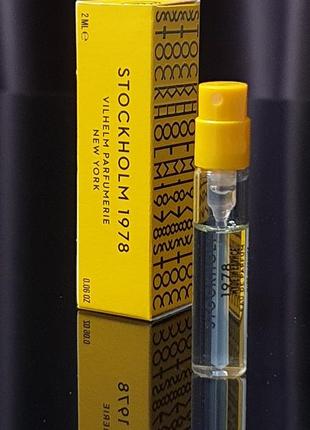 Оригінальний пробник vilhelm parfumerie stockholm 1978 eau de ...