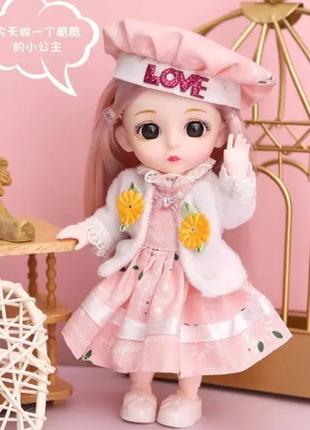 Кукла BJD шарнирная 16 см PRETTY DOLL мод. 2