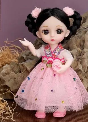 Кукла BJD шарнирная 16 см BEAUTIFUL DOLL мод. 3