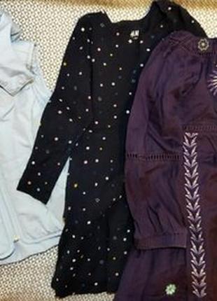 Набір одягу жилет,два плаття на вік 2-4 роки