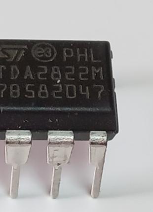 Мікросхема TDA2822M 8pin DIP8 оригінал