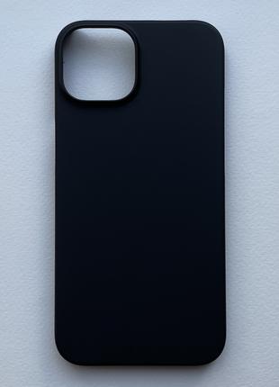 Чехол - бампер (чехол - накладка) для Apple iPhone 14 чёрный, ...