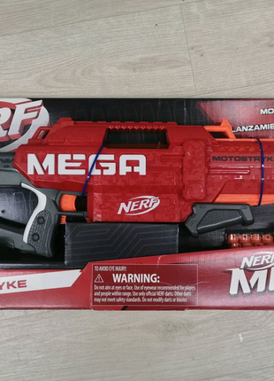 Нерф Мега Мотострайк УЦЕНКА! Nerf MEGA Motostryke E6473