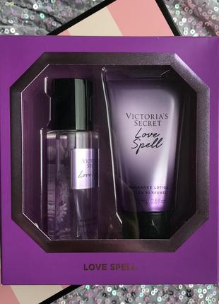 Набір victoria’s secret love spell duo set gift box лосьйон мі...
