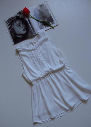 Біла блуза 🤍 туніка h&amp;m