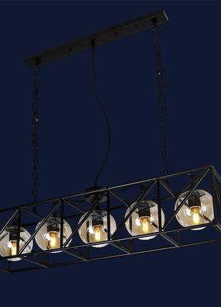 Светильники в современном стиле loft levistella 761ct05-5 bk