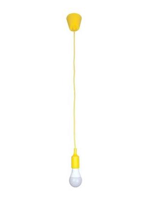 Люстры светильники на одну лампу levistella 915002-1 yellow
