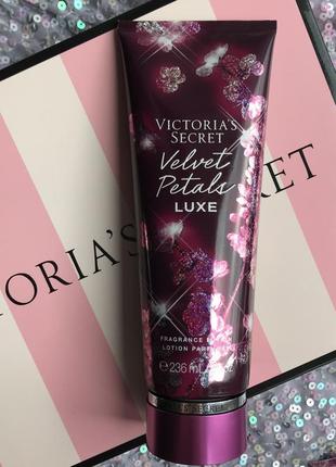 Новинка luxe victoria’s secret velvet petals лосьйон крем викт...