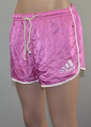 Розовые мини шорты adidas (m)