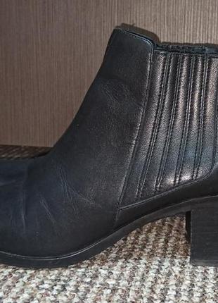 Жіночі демі черевики челсі duna, натуральна шкіра. розмір 41