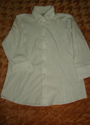 Белая рубашка для девочки 12-14 лет м&s p;s