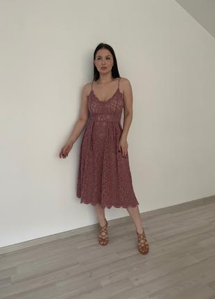 Шикарна мереживна сукня H&M