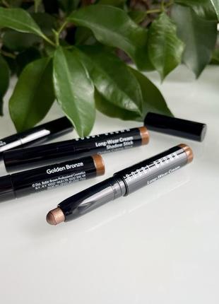 Кремовые тени bobbi brown long-wear cream shadow stick golden ...