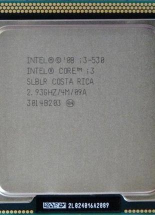 Процессор Intel Core i3 530 2.93GHz/4M/2.5GT/s (SLBLR) s1156, ...