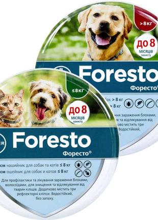 Foresto (Форесто) by Bayer Animal - Противопаразитарный ошейни...