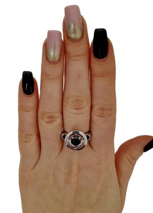 Серебряное кольцо 925 проба с кубическим цирконием