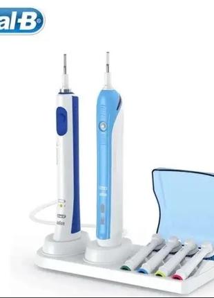 Подставка для зубных щеток Oral B 4-х насадок и зарядного