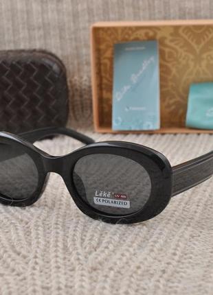 Красивые женские солнцезащитные очки leke polarized в стиле ретро