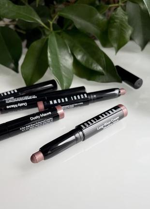 Кремовые тени bobbi brown long-wear cream shadow stick dusty m...