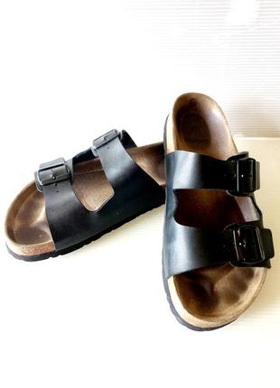 Слайдеры шлепанцы по типу birkenstock