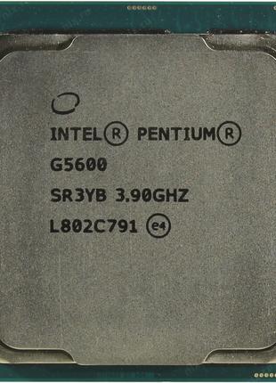 Процессор Intel Pentium G5600 3.90GHz/4MB/8GT/s (SR3YB) s1151,...