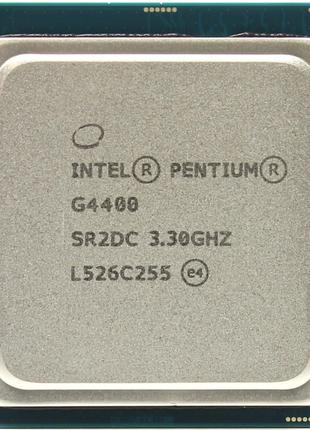Процессор Intel Pentium G4400 3.30GHz/3Mb/8GT/s (SR2DC) s1151,...