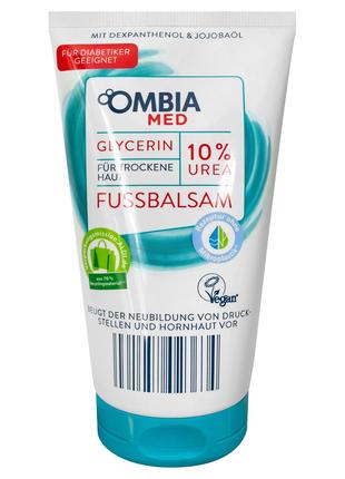 Поживний Крем для сухої шкіри рук Ombia з сечовиною 10%, гліце...