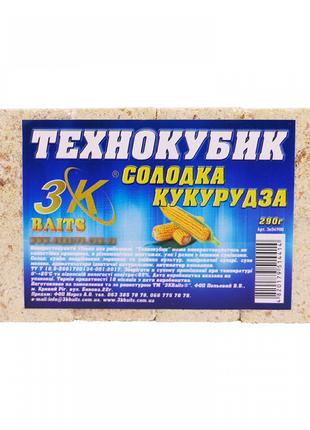 Технокубик 3KBaits Сладкая кукуруза 290г (3к06900)