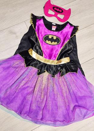 Платье batman  на 5-6 лет