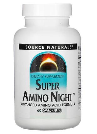 Усовершенствованная Амино Формула, Super Amino Night, Source N...
