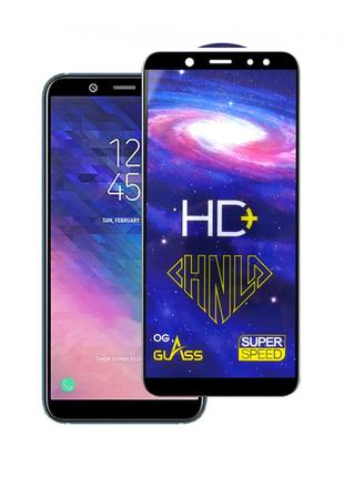 Защитное стекло Space Samsung A6 Plus 2018 Black