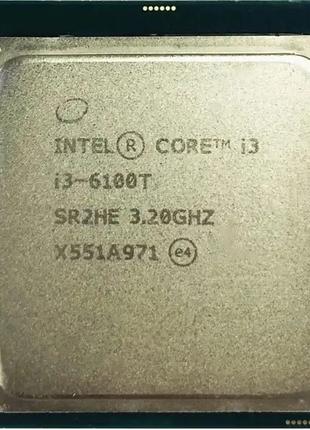 Процессор Intel Core i3-6100T 3.20GHz/3MB/8GT/s (SR2HE) s1151,...