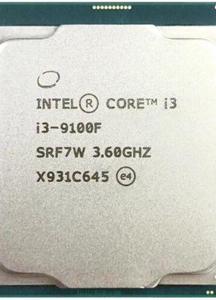 Процессор Intel Core i3-9100F 3.60GHz/6MB/8GT/s (SRF7W) s1151 ...