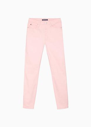 Жіночі джинси calvin klein (ck pink twill high rise 5-pocket a...