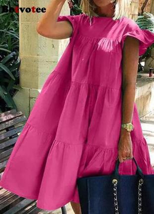 Воздушное платье-сарафан