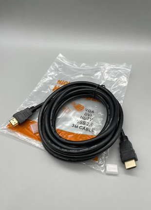 3м кабель hdmi-hdmi v1.4 в асортименте 1.5м 3м 5м 10м 15м 20м