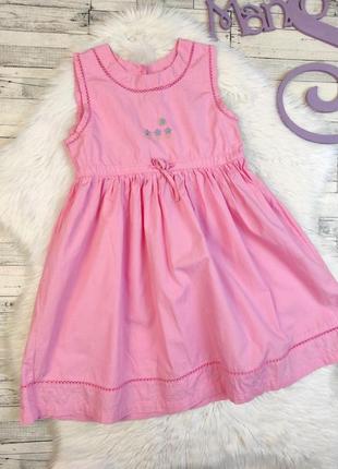 Детское платье bynortons розовое удлиненное размер 116