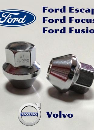 Гайка Ford Fusion. Цельнолитая с увеличенным конусом.Цена за20 шт
