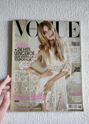 Vogue журнал испания 2011