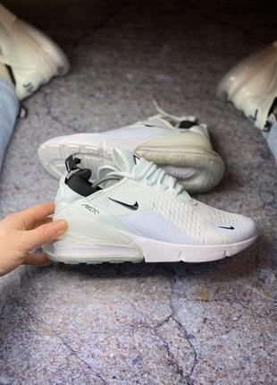 Кроссовки женские nike air max 270 react, белые, найк аир макс ...
