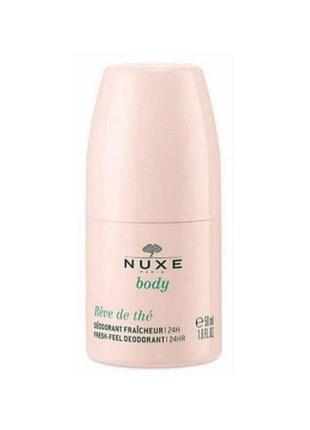 Nuxe шариковый дезодорант освежающий 50 мл франция