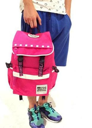 Рюкзак дизайн рожевий