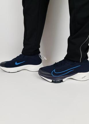 Кроссовки мужские весна лето синие nike air zoom alphafly next...