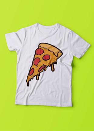 Футболка youstyle pizza 0180 128(10y) white