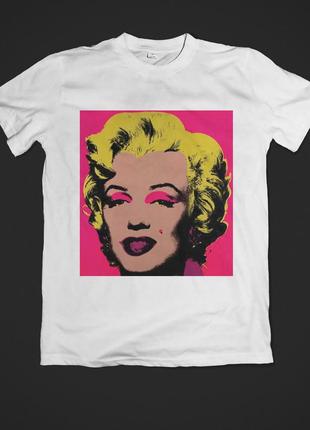 Футболка youstyle andy warhol monroe 0200 xl white