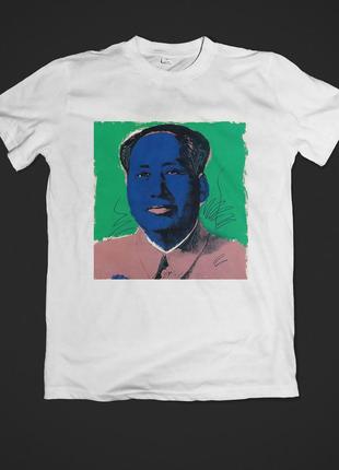 Футболка youstyle andy warhol mao 0197 s white